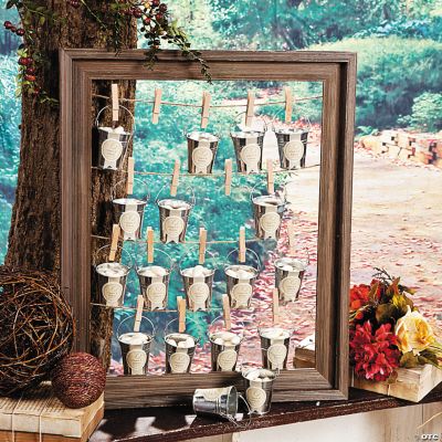 Rustic Wedding Favor Frame