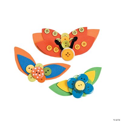 Button Butterflies