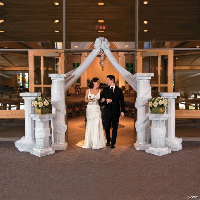 Wedding Columns & Gossamer Draping