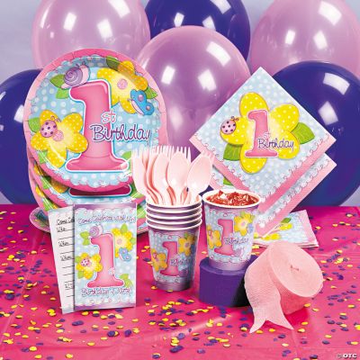 1st Birthday Girl Party Supplies