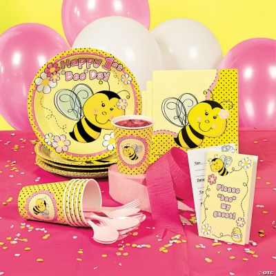 1st Birthday Bee Party Supplies