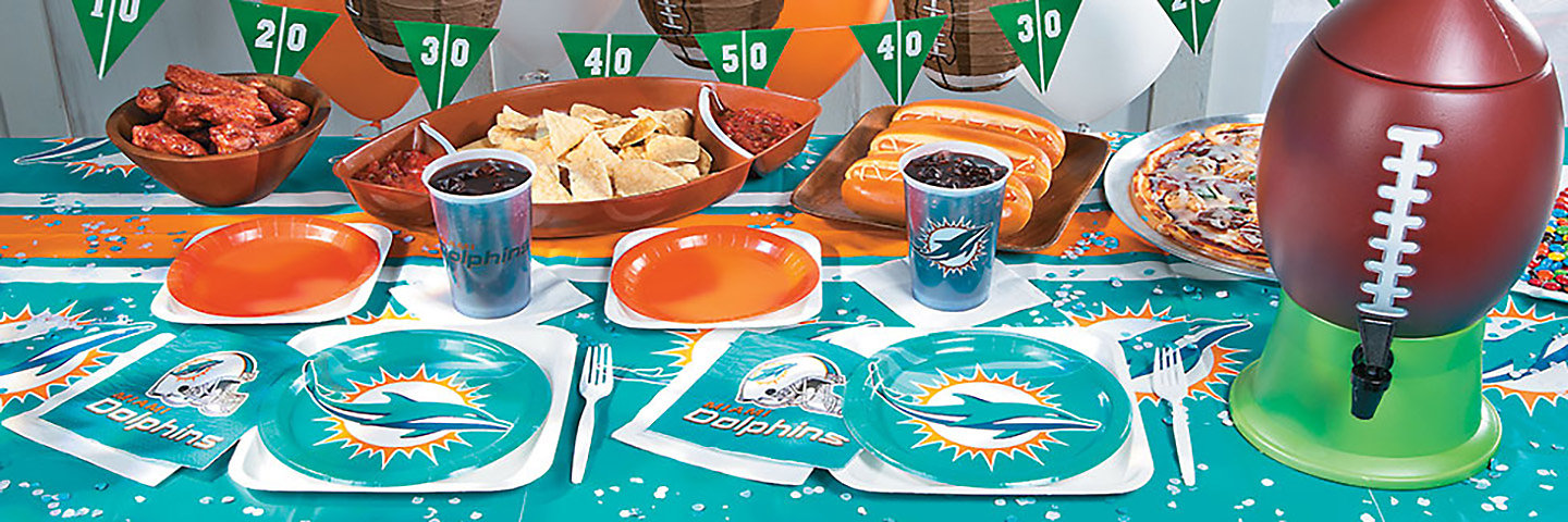 NFL® Miami Dolphins™ Party Supplies