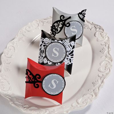 Monogram Pillow Boxes