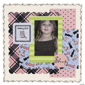 Shop-A-Holic Finished Page