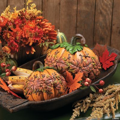 Fall for Leafy Pumpkins