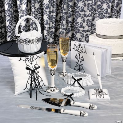 Black and White Wedding Set