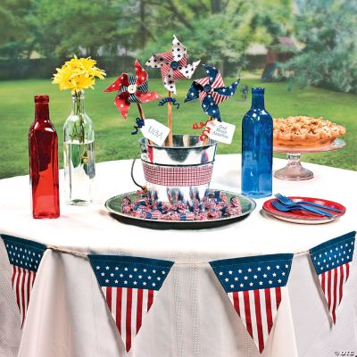 Patriotic Outdoor Table Décor