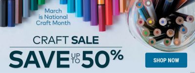 Craft Sale - Save up to 50%