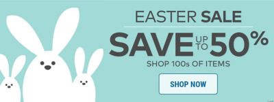Easter Sale - Save up to 50%