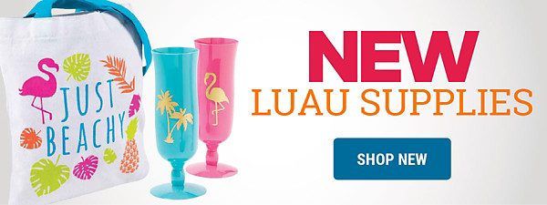 New Luau Supplies