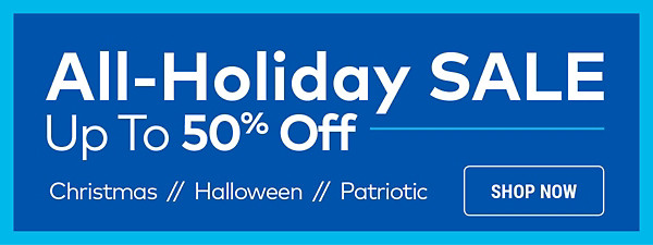 All Holiday Sale - Save up to 50%