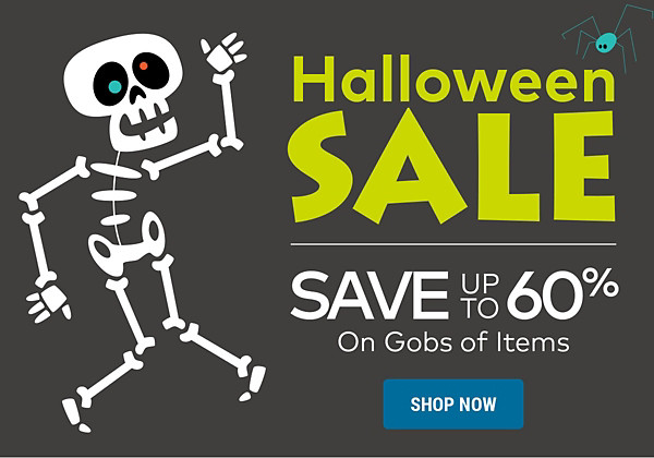Halloween Sale - Save up to 60%