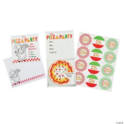 Pizza Party Invitations - Discontinued