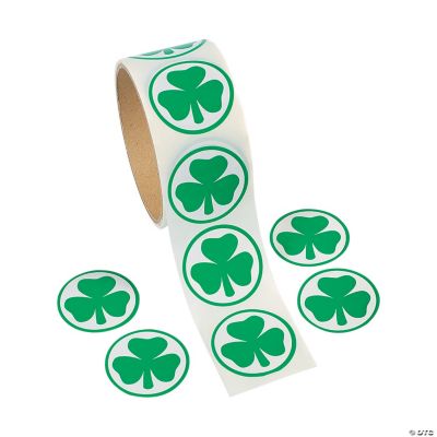Shamrock Stickers - Stationery - 100 Pieces 780984108700 | eBay