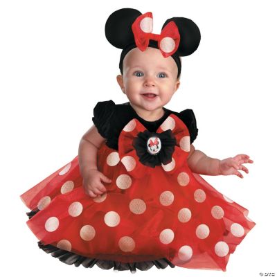 Baby Girl's Red Minnie Mouse™ Costume 