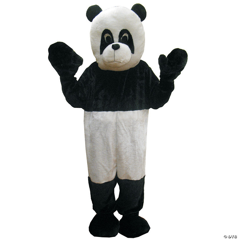 Details about   Brand New Promotional Panda Mascot Jumpsuit Adult Costume