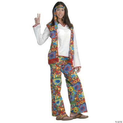 Women’s Hippie Dippie Costume - Standard | Oriental Trading