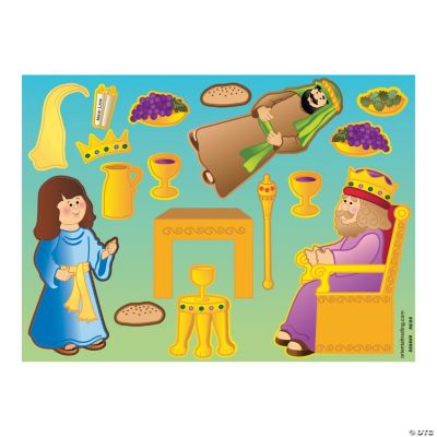 Queen Esther Sticker Scenes - Oriental Trading - Discontinued