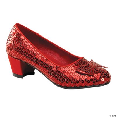 red sparkly shoes for adults