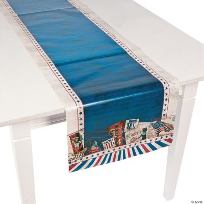 Vintage Patriotic Table Runner Discontinued