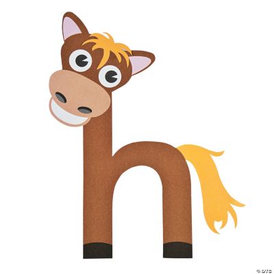 Download "H Is For Horse" Letter H Craft Kit - Discontinued