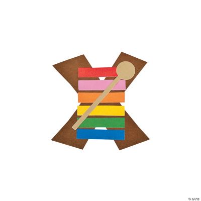 “X Is For Xylophone” Letter X Craft Kit Discontinued