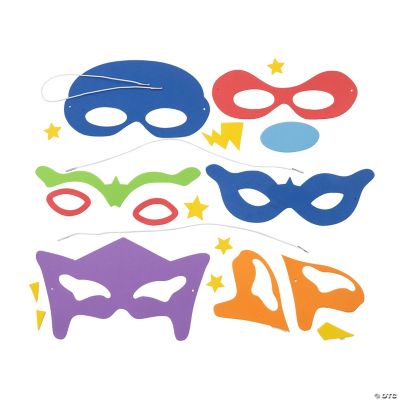 Superhero Mask Craft Kit - Oriental Trading