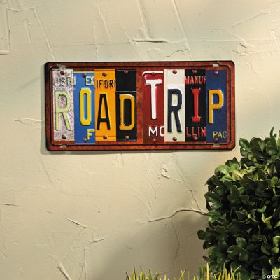 License Plate Wall Sign   Discontinued