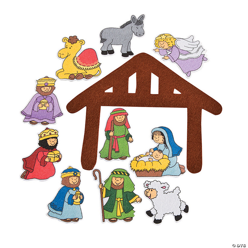 Nativity Felt Cutouts Discontinued