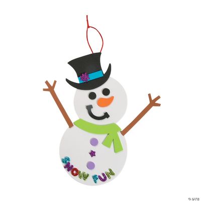 Snowman Door Sign Craft Kit