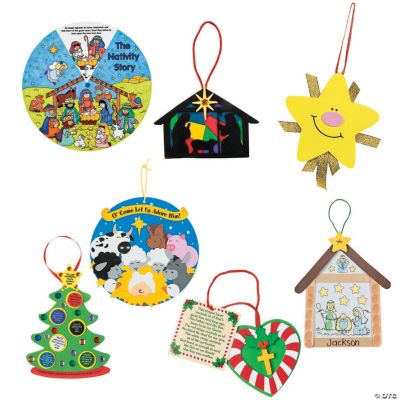 Religious Christmas Ornaments Classpack Mega Kit Oriental Trading