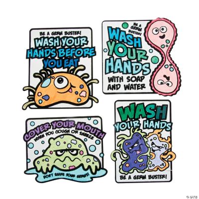 Kid Color Pages Sick Day And Spreading Germs