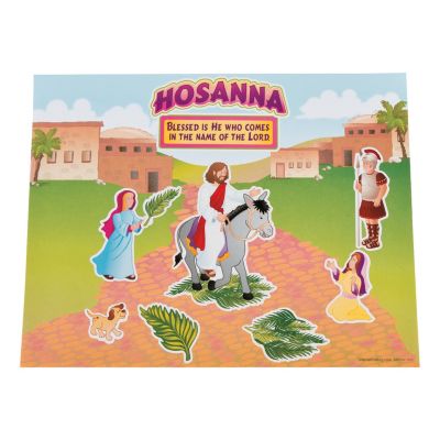 Hosanna Jesus Triumphant Sticker Scenes 
