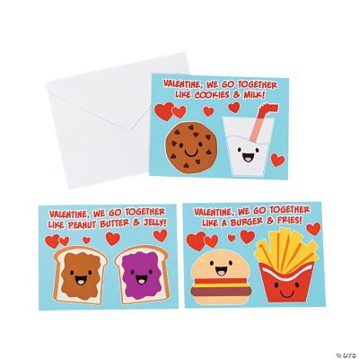 We Go Together Valentine's Day Cards - 24 Pc.