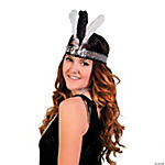 Polyester Roaring 20s Feathered Headpiece