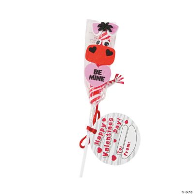 Lollipop Zebra Valentine’s Day Craft Kit Less Than Perfect Discontinued