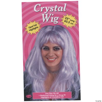 Crystal Purple Wig 