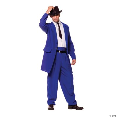 Men's Blue Zoot Suit Costume