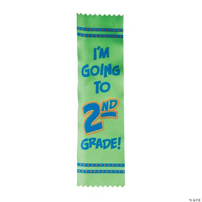I'm Going to 2nd Grade Graduate Ribbons | Oriental Trading