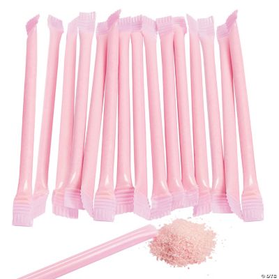 Light Pink CandyFilled Straws 240 Pc.