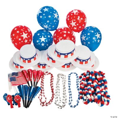 Patriotic Party Kit For 50 Oriental Trading