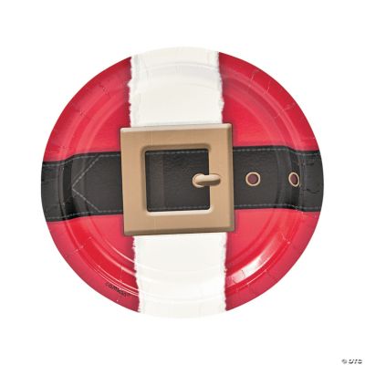 Wonderful Life Santa Dessert Plates Discontinued