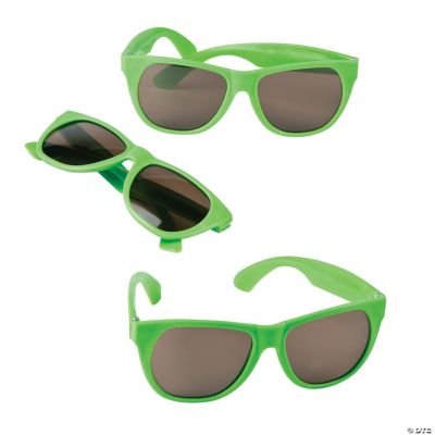 Lime Green Nomad Sunglasses