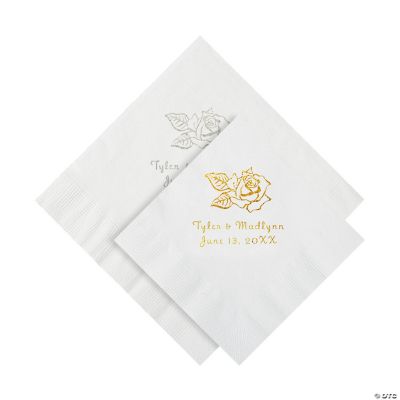 Elegant Cloth-Like Dinner Napkins with Silver Border for Parties, Wedding