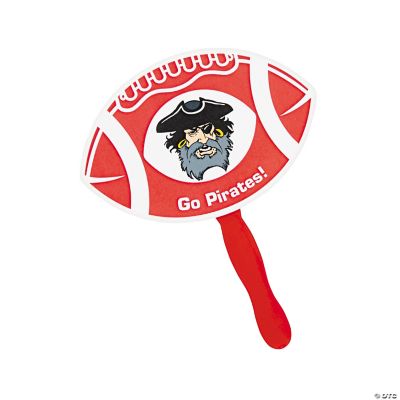 Custom Photo Football Hand Fans Oriental Trading