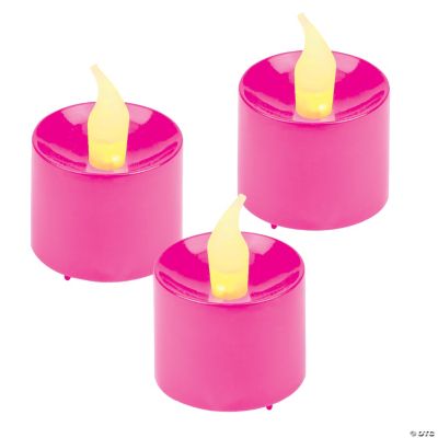 Hot Pink BatteryOperated Votive Candles Discontinued
