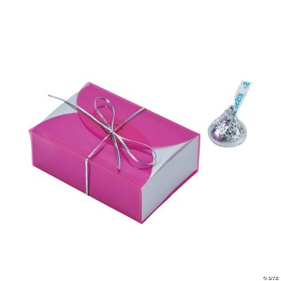 Hot Pink Vellum Favor Boxes Discontinued
