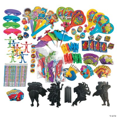 Mega Superhero Novelty Assortment Oriental Trading
