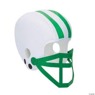 Green Team Spirit Football Helmet Discontinued