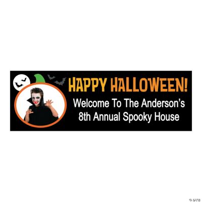 Personalized Happy Halloween Banner Discontinued